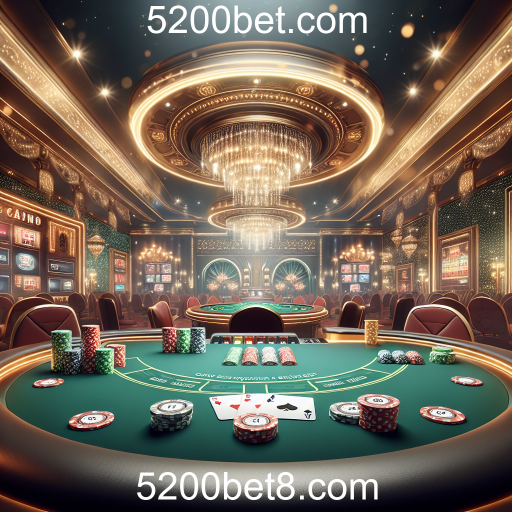 Poker: A Emoção das Cartas no 5200bet.com