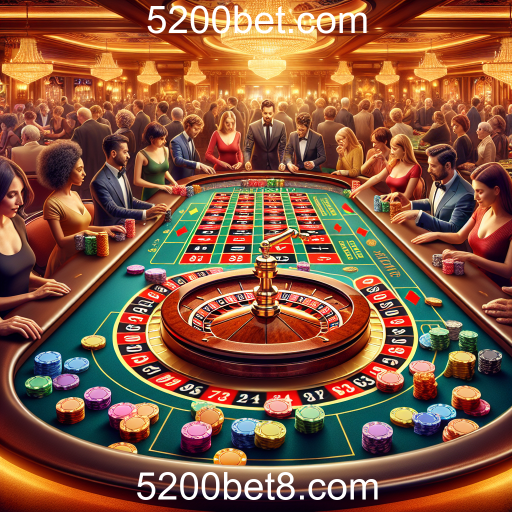 A Emoção da Roleta no 5200bet.com