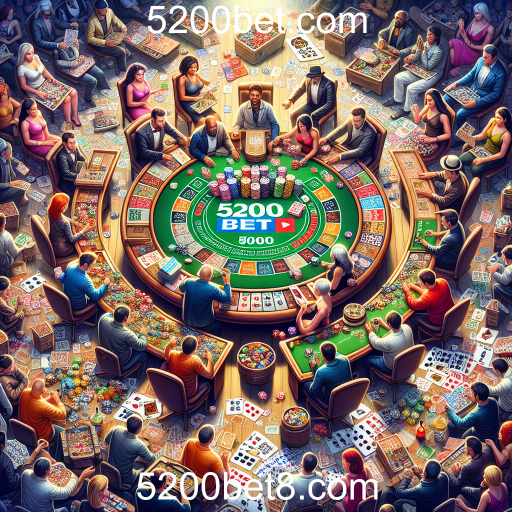 Descubra o Fascinante Mundo dos Jogos de Mesa em 5200bet.com
